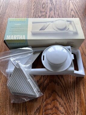 Martha Stewart Everyday Mandoline Slicer - White